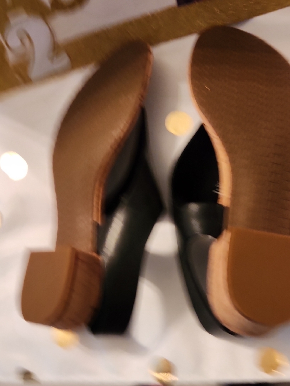 Michael Kors Black Cork Thong Sandals with Buckle - Picture 6 of 8